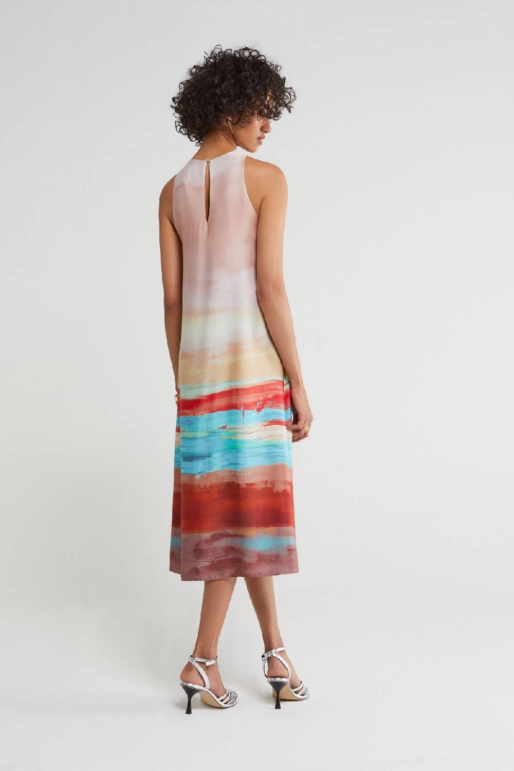 ottod'Ame Fluid viscose dress Soddisfazione Garantita