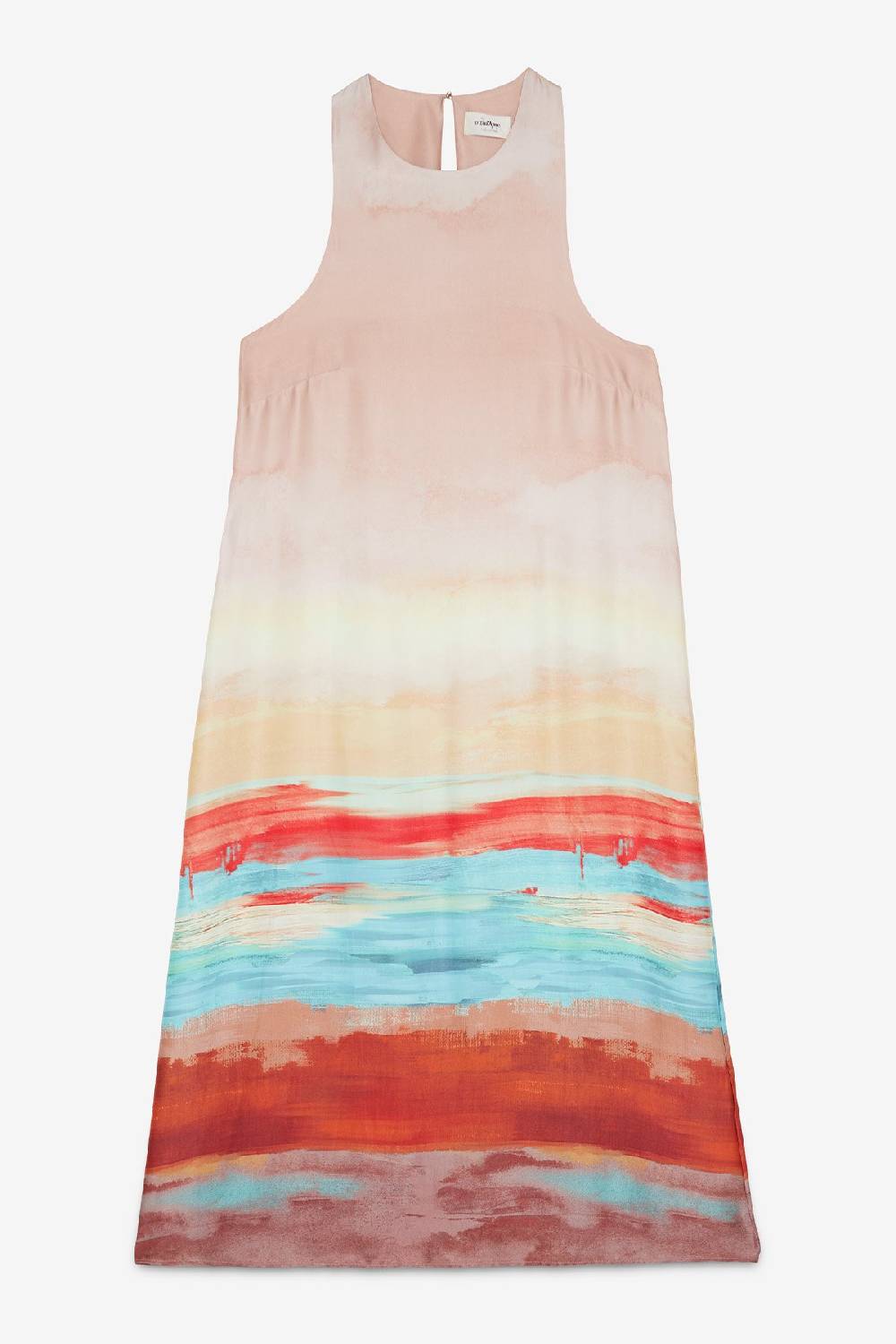 ottod'Ame Fluid viscose dress Soddisfazione Garantita