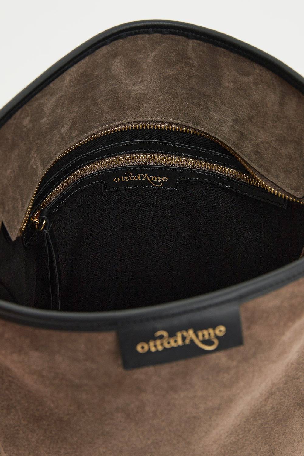 ottod'Ame Leather bucket bag Presa