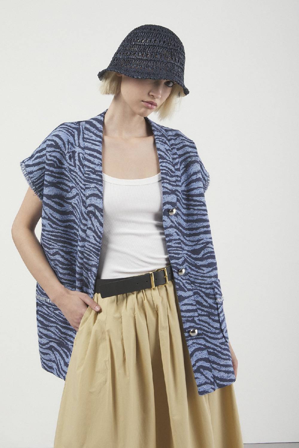 ottod'Ame Cotton blend waistcoat In Saldo