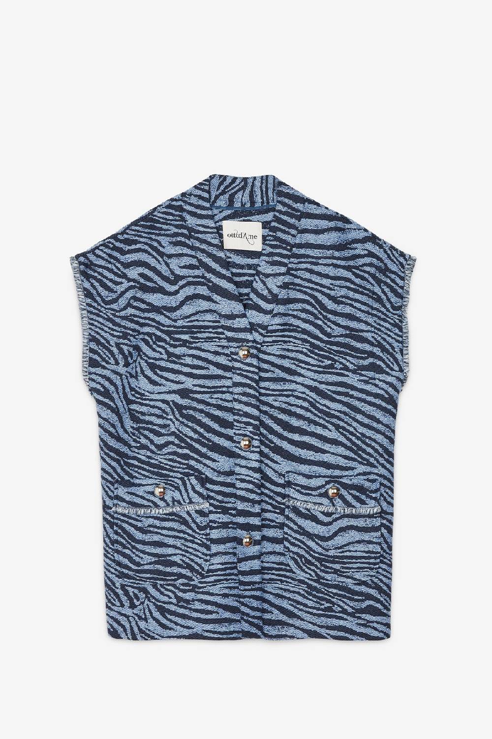 ottod'Ame Cotton blend waistcoat In Saldo
