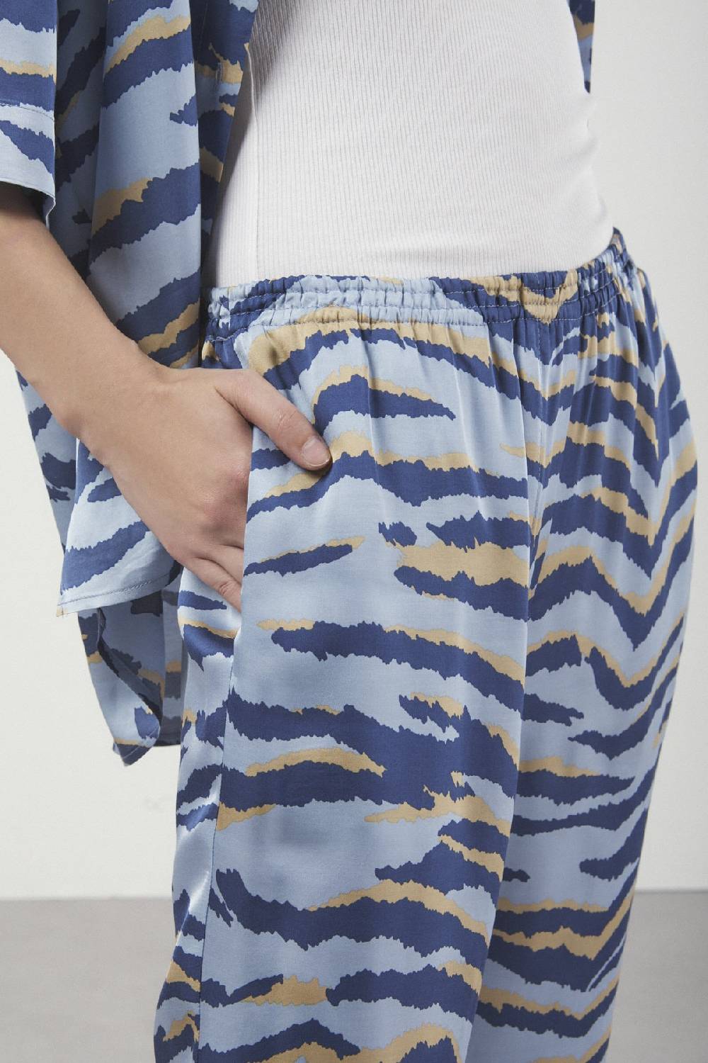 ottod'Ame Viscose palazzo trousers Italia
