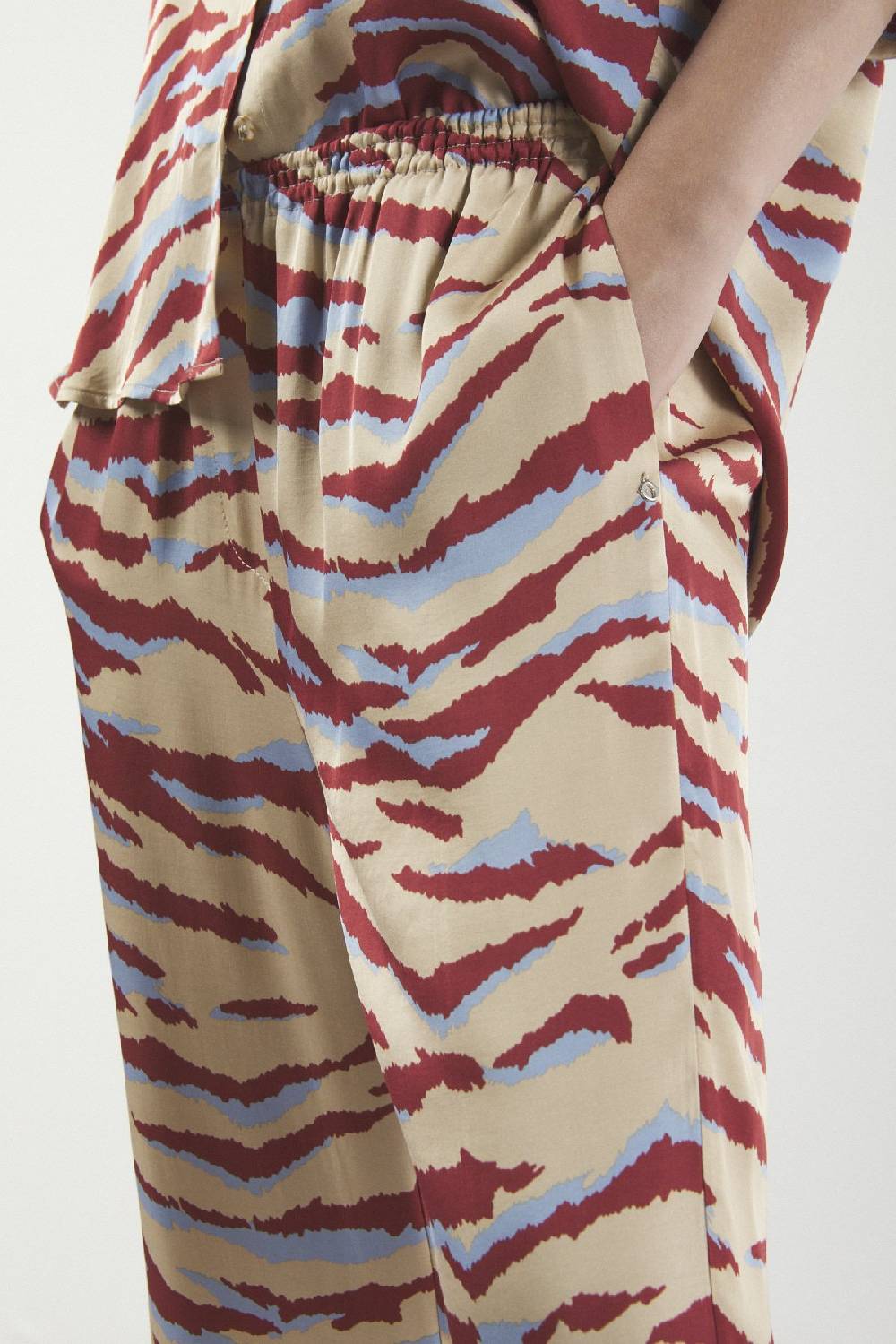 ottod'Ame Viscose palazzo trousers 2025