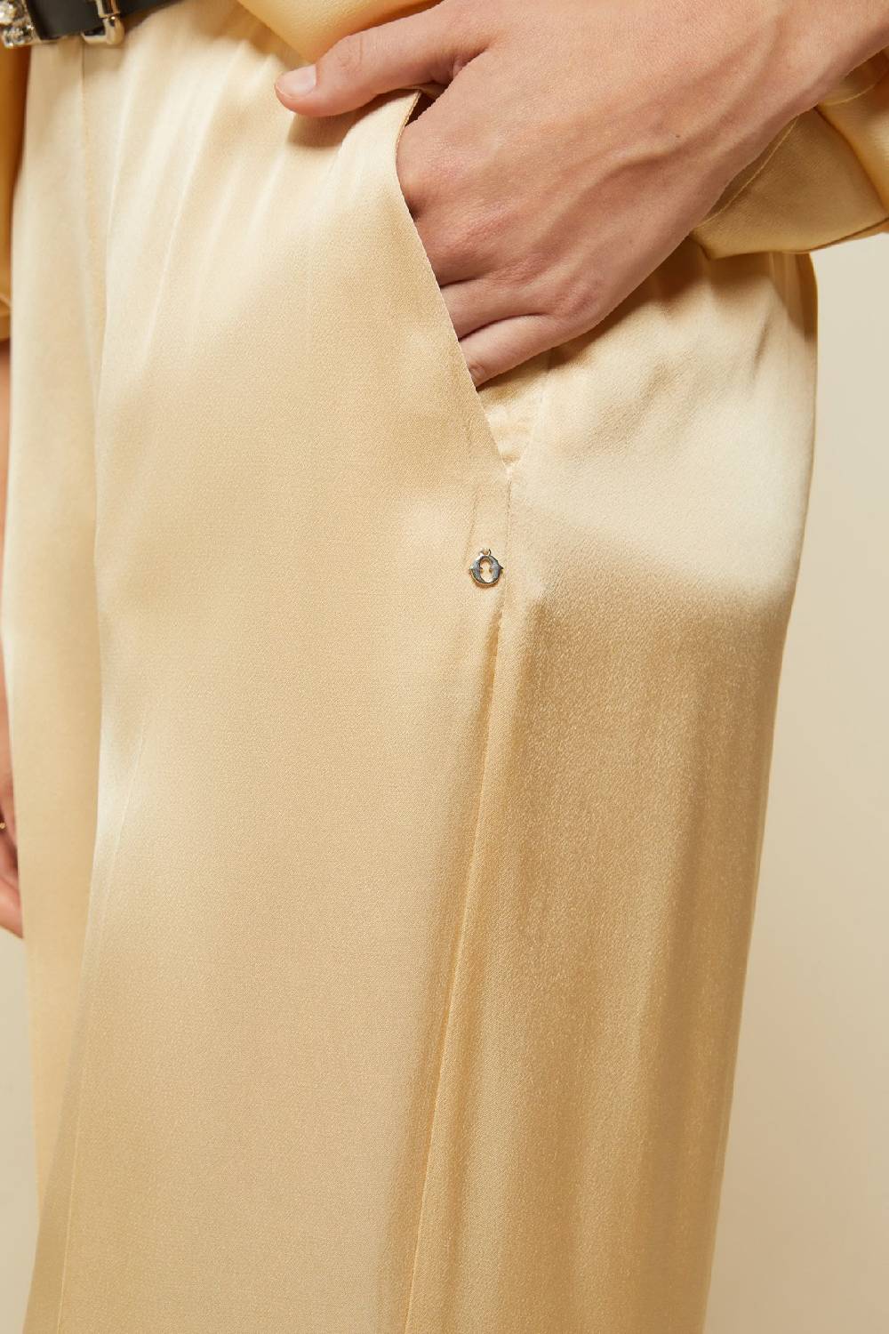 ottod'Ame Viscose palazzo trousers Spedizione Gratuita