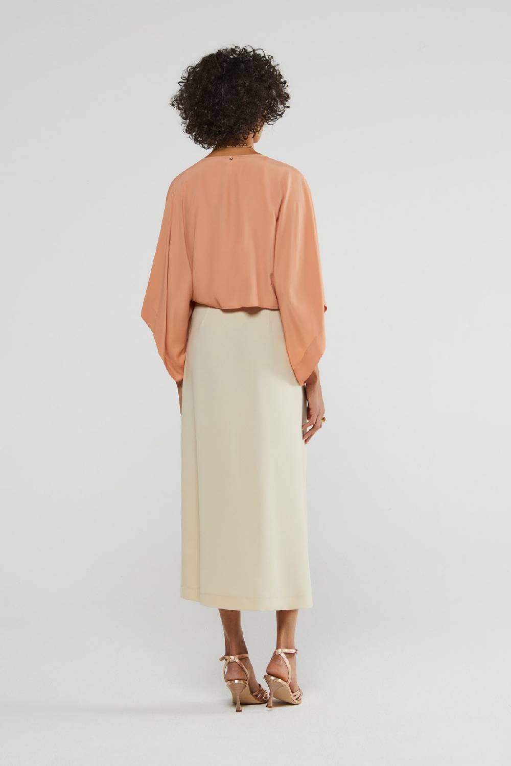 ottod'Ame Skirt with lace at the waist Negozi Online