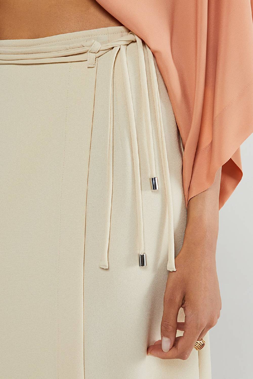 ottod'Ame Skirt with lace at the waist Negozi Online