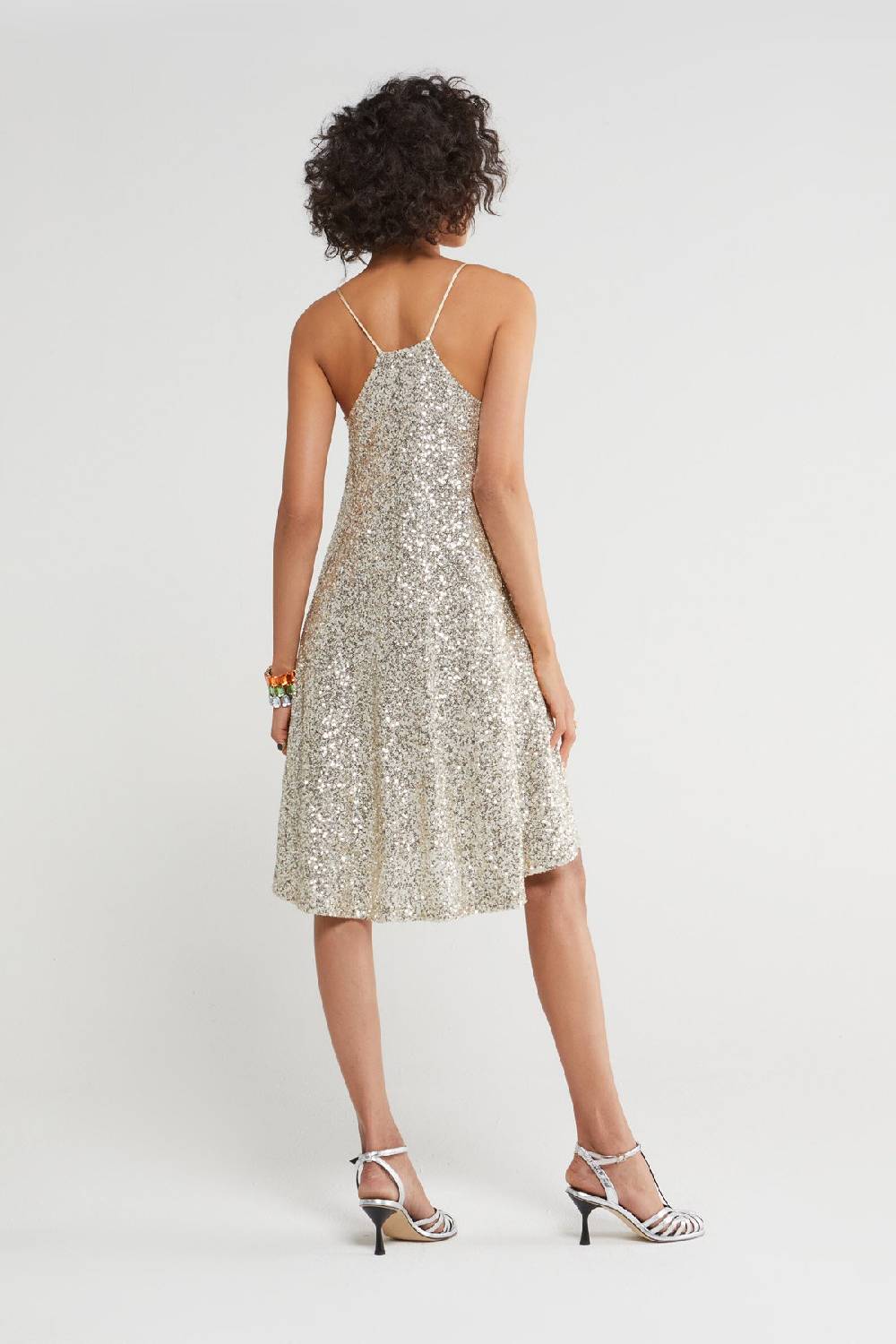 ottod'Ame Short dress with sequins Sottocosto