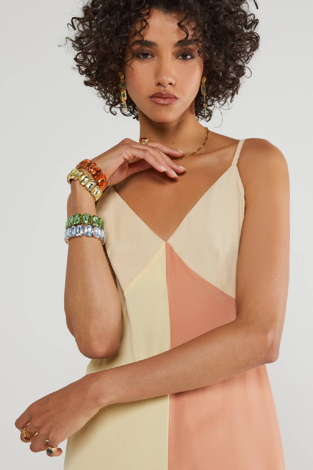 ottod'Ame Silk blend slip dress In Vendita