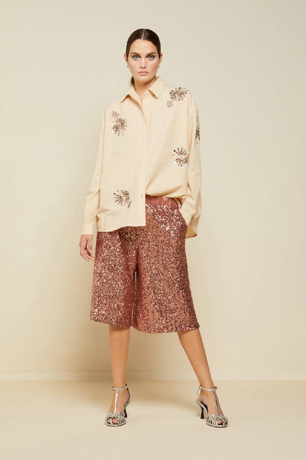 ottod'Ame Trousers with sequins Saldi