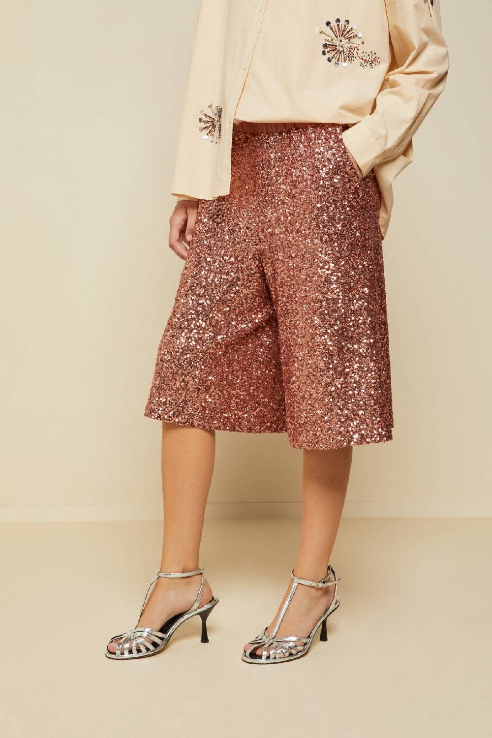 ottod'Ame Trousers with sequins Saldi