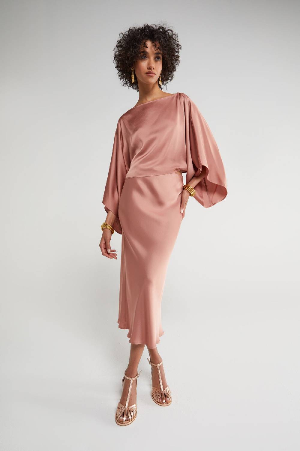 ottod'Ame Viscose midi skirt Vendita Calda