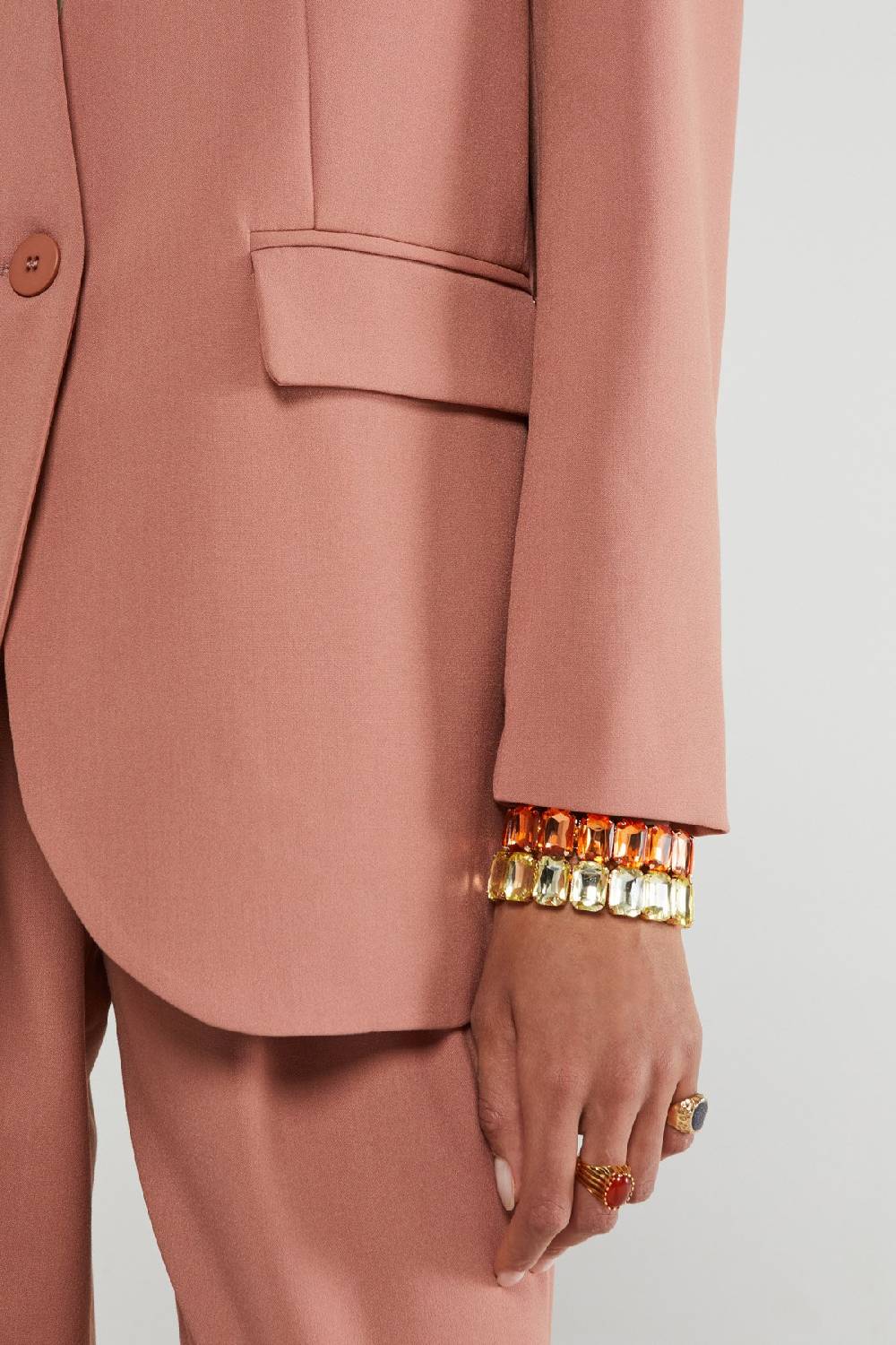 ottod'Ame One button jacket In Saldo