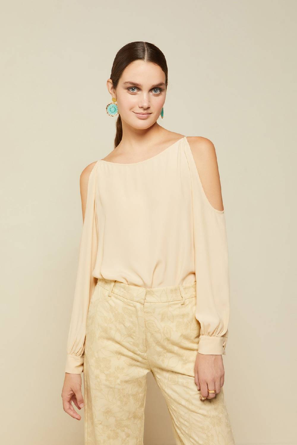 ottod'Ame Silk blend sweater In Linea