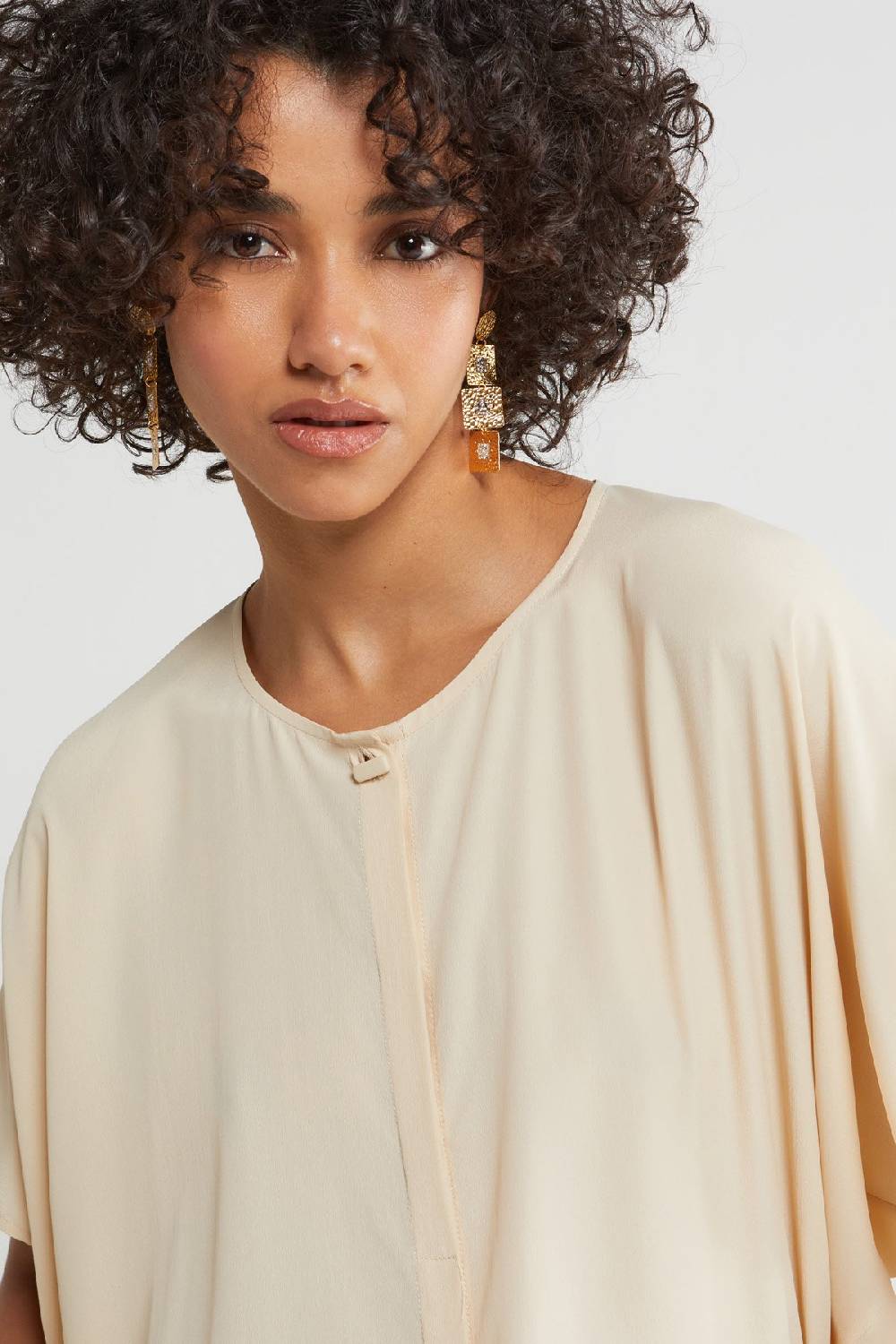 ottod'Ame Silk blend half-sleeve shirt Qualità