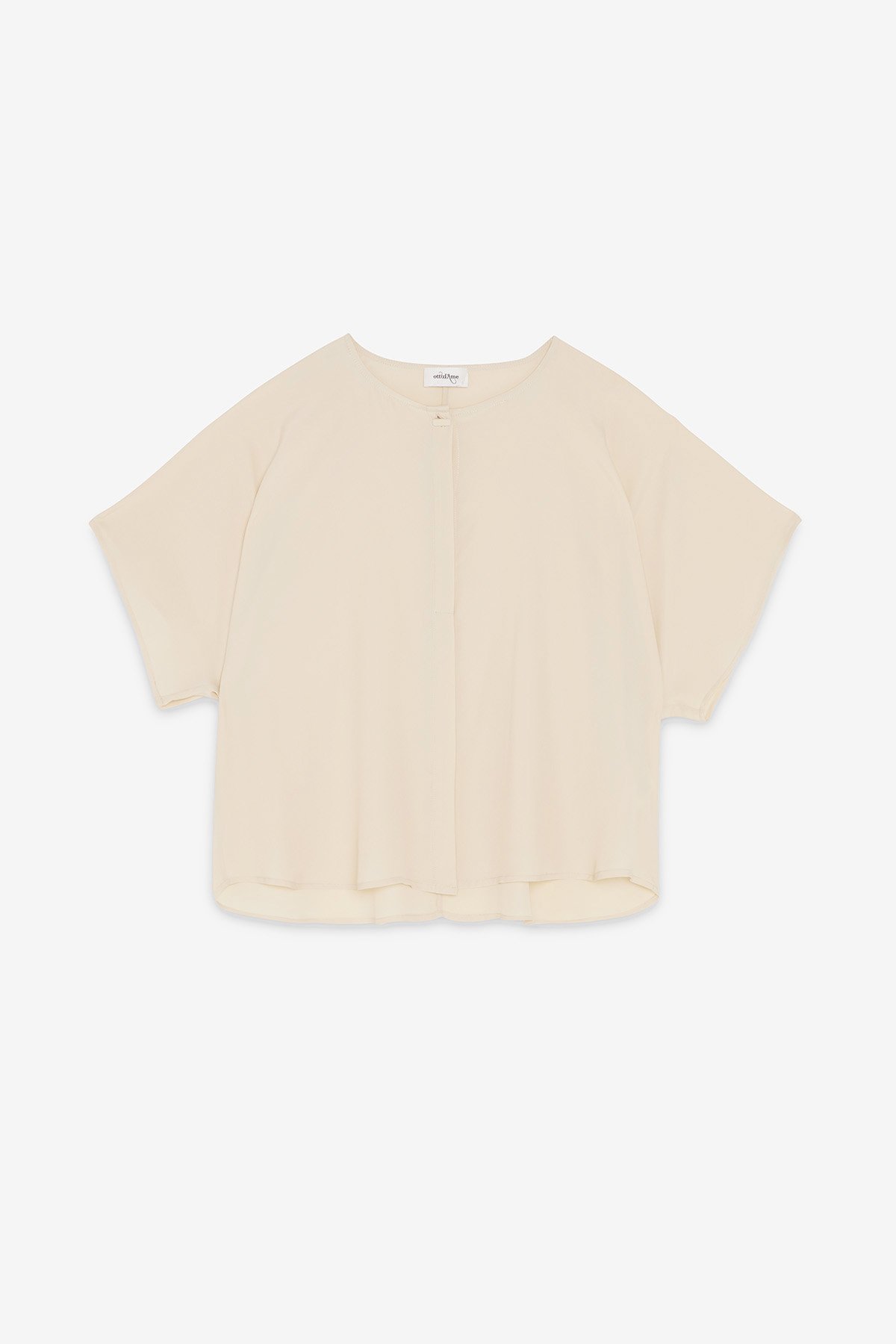 ottod'Ame Silk blend half-sleeve shirt Qualità