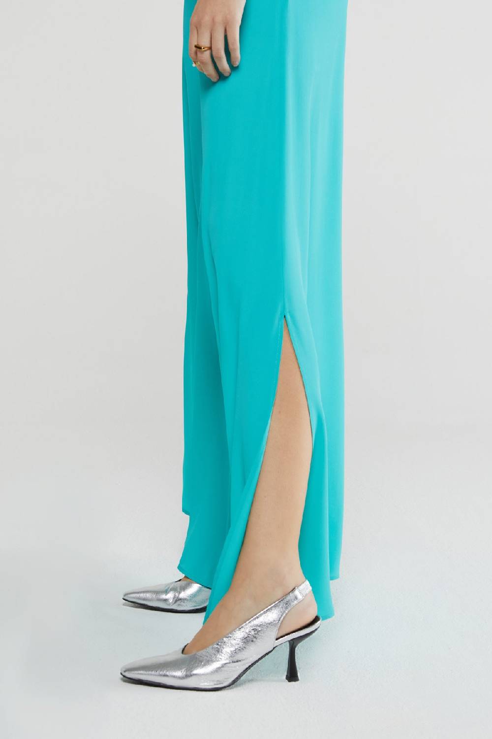 ottod'Ame Silk blend palazzo trousers Pezzi Unici