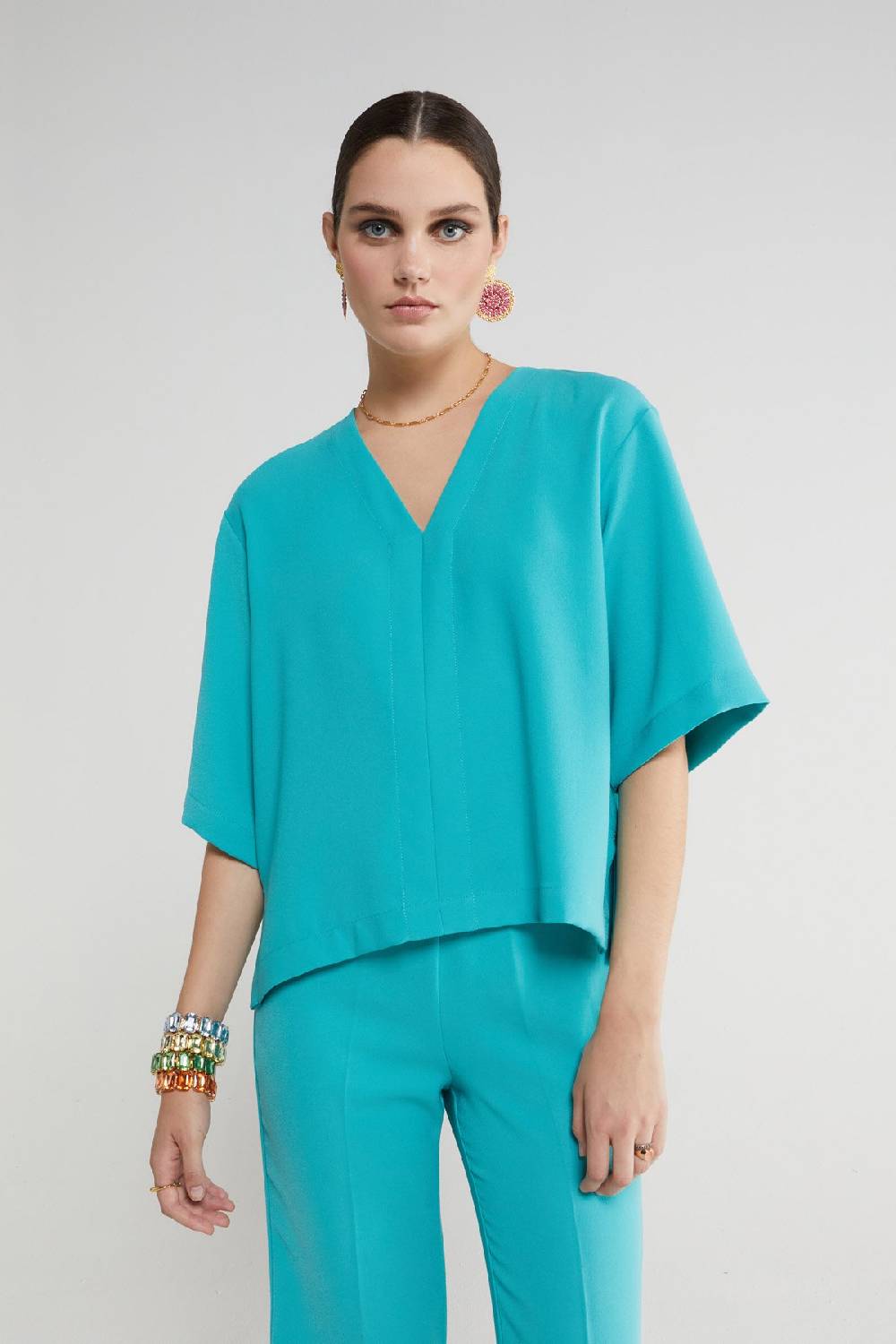 ottod'Ame Fluid V-neck sweater Consegna Veloce