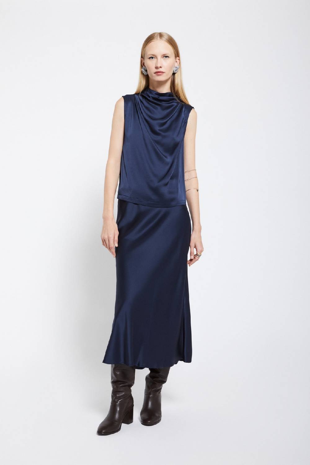ottod'Ame Viscose long skirt Prezzo Ridotto