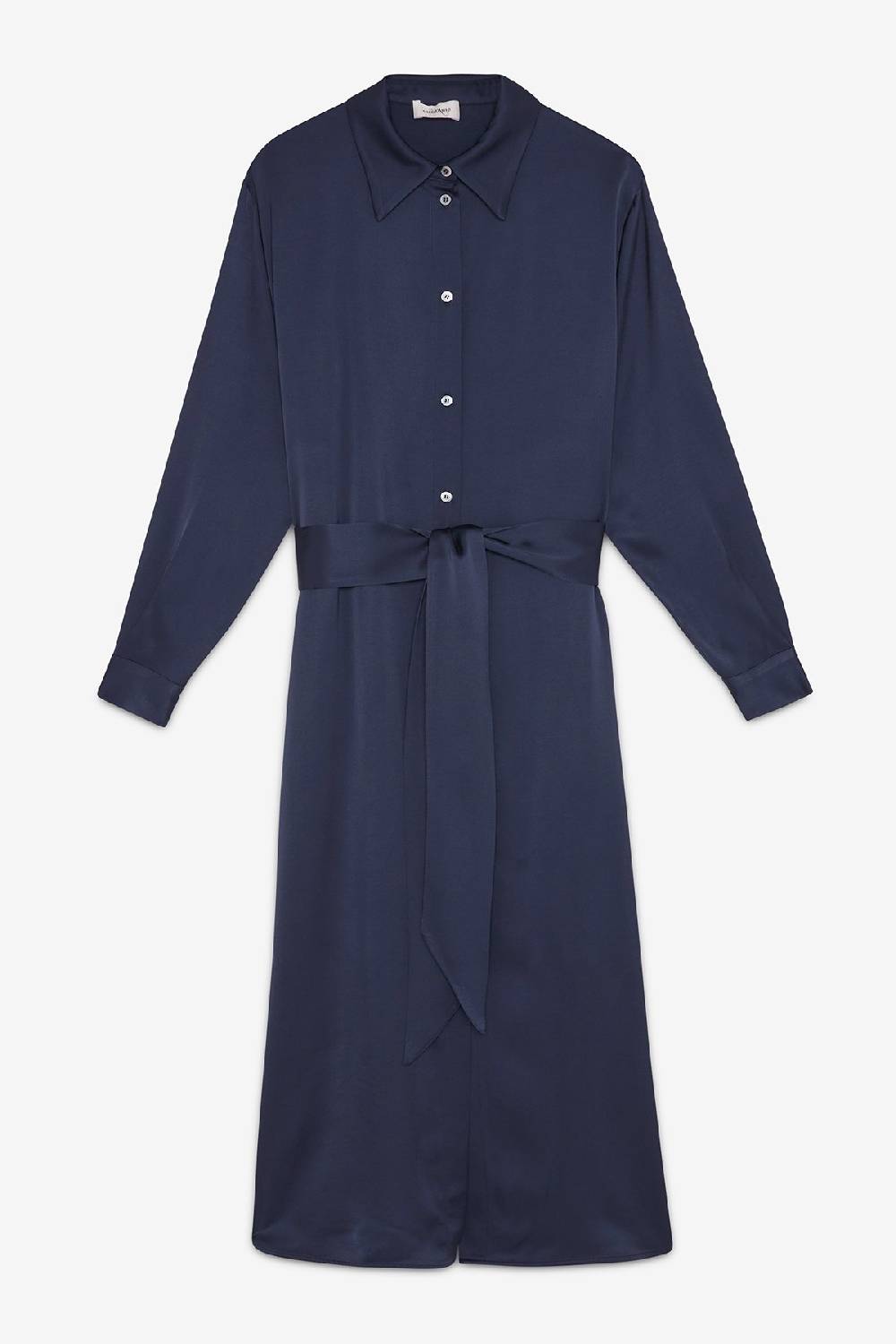 ottod'Ame Viscose long chemisier with sash Novità