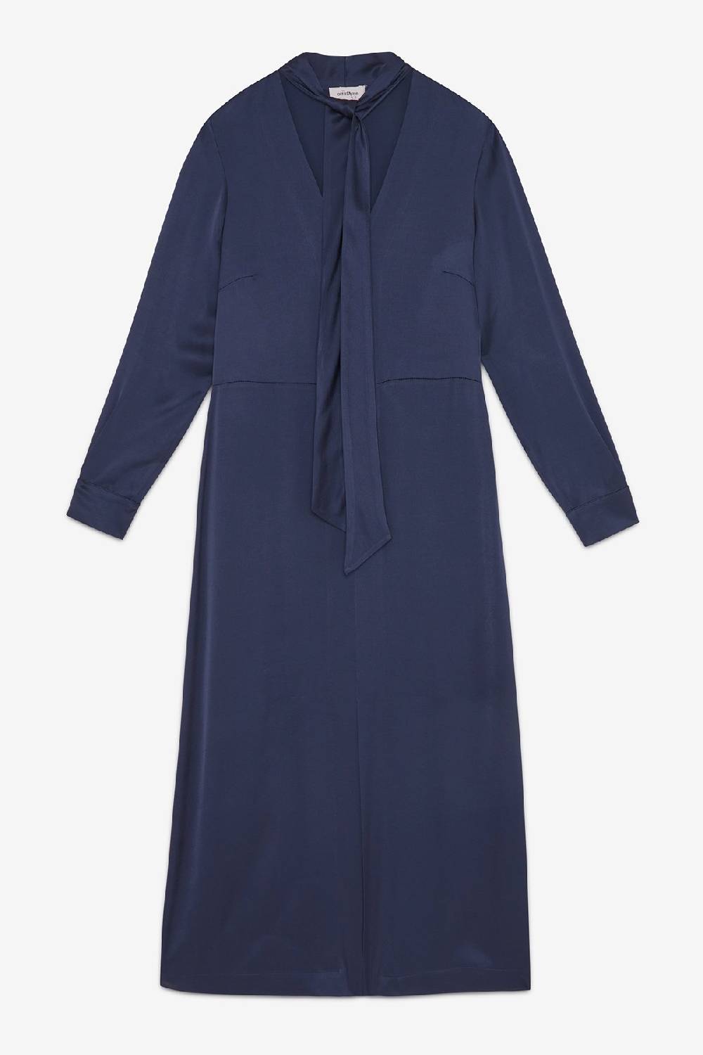 ottod'Ame Viscose long dress with V neck Sconto