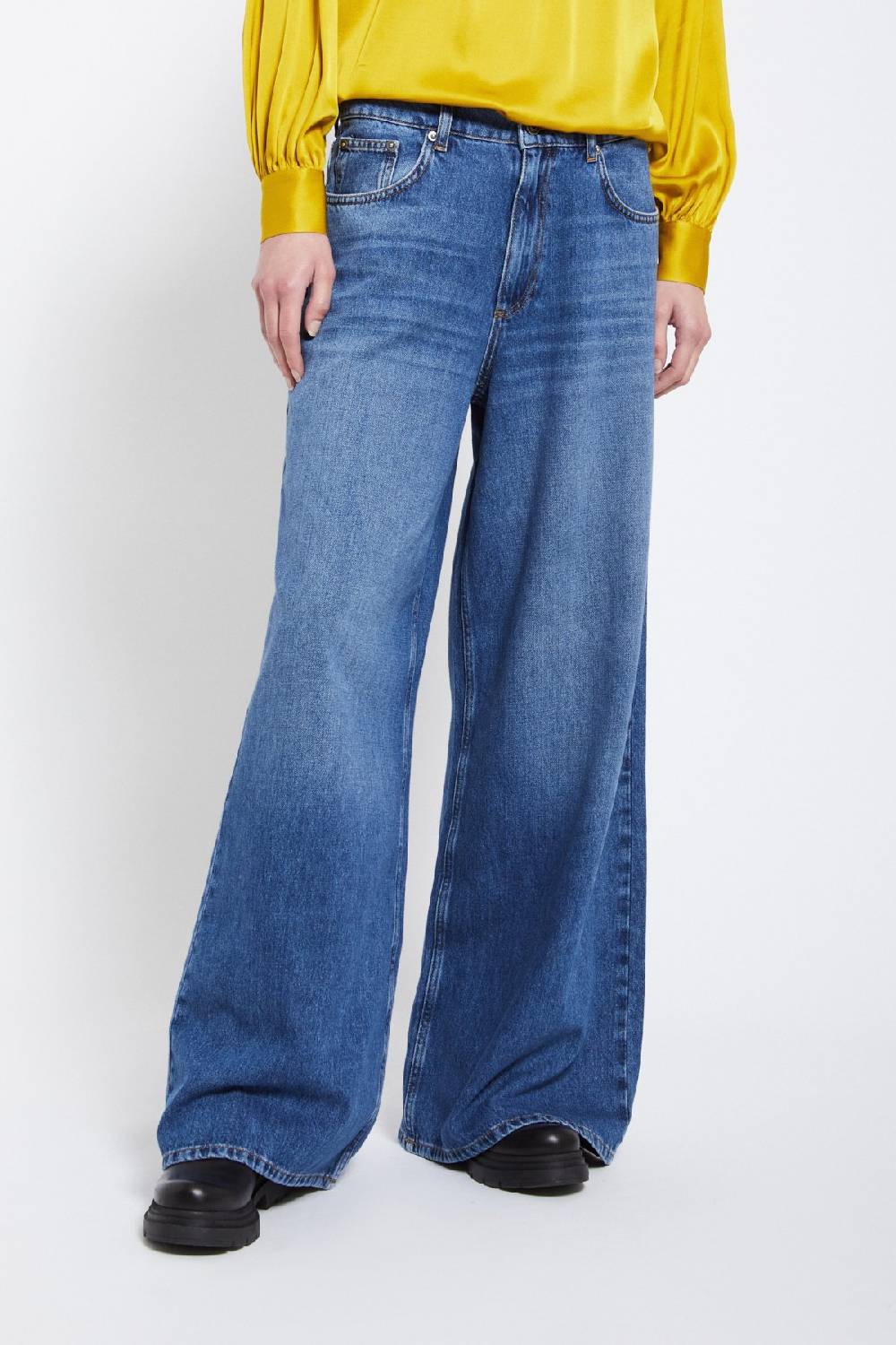 ottod'Ame Jeans Wide Low Rise Outlet
