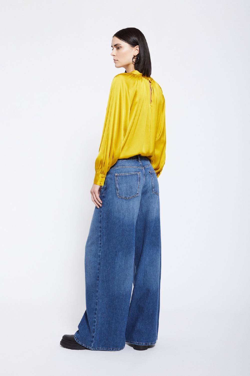 ottod'Ame Jeans Wide Low Rise Outlet