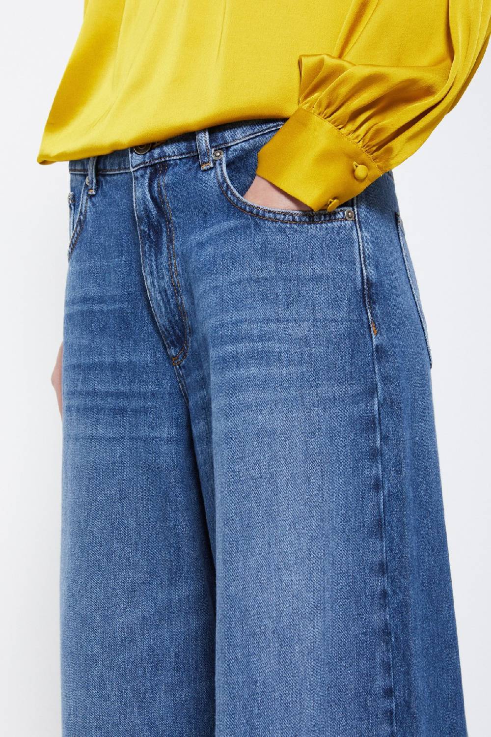 ottod'Ame Jeans Wide Low Rise Outlet
