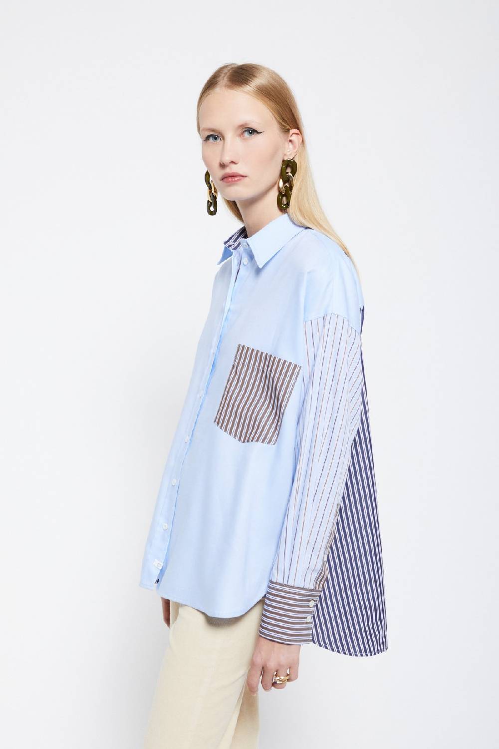 ottod'Ame Poplin over shirt Vendita Economica