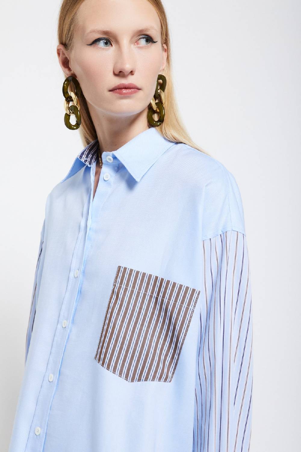 ottod'Ame Poplin over shirt Vendita Economica