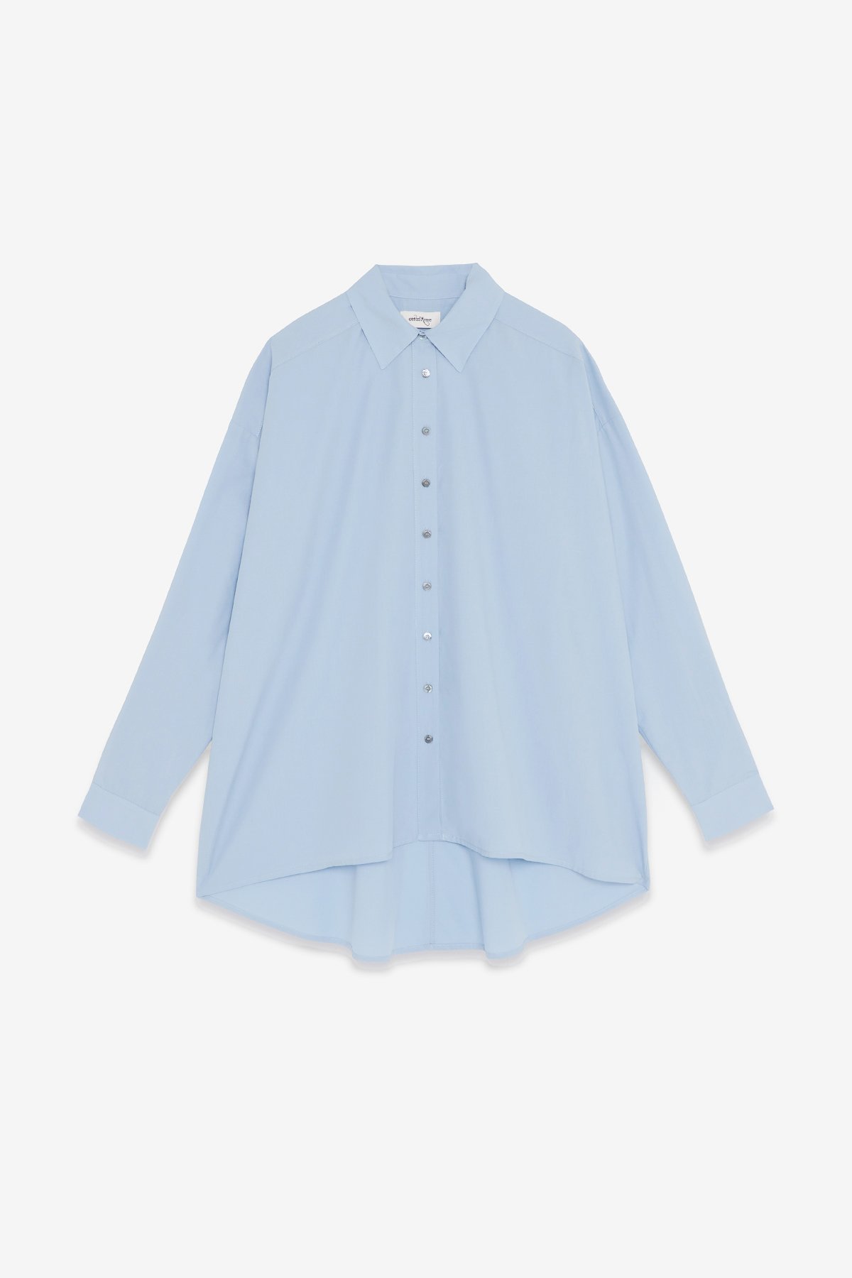 ottod'Ame Poplin shirt with asymmetric bottom I Più Venduti