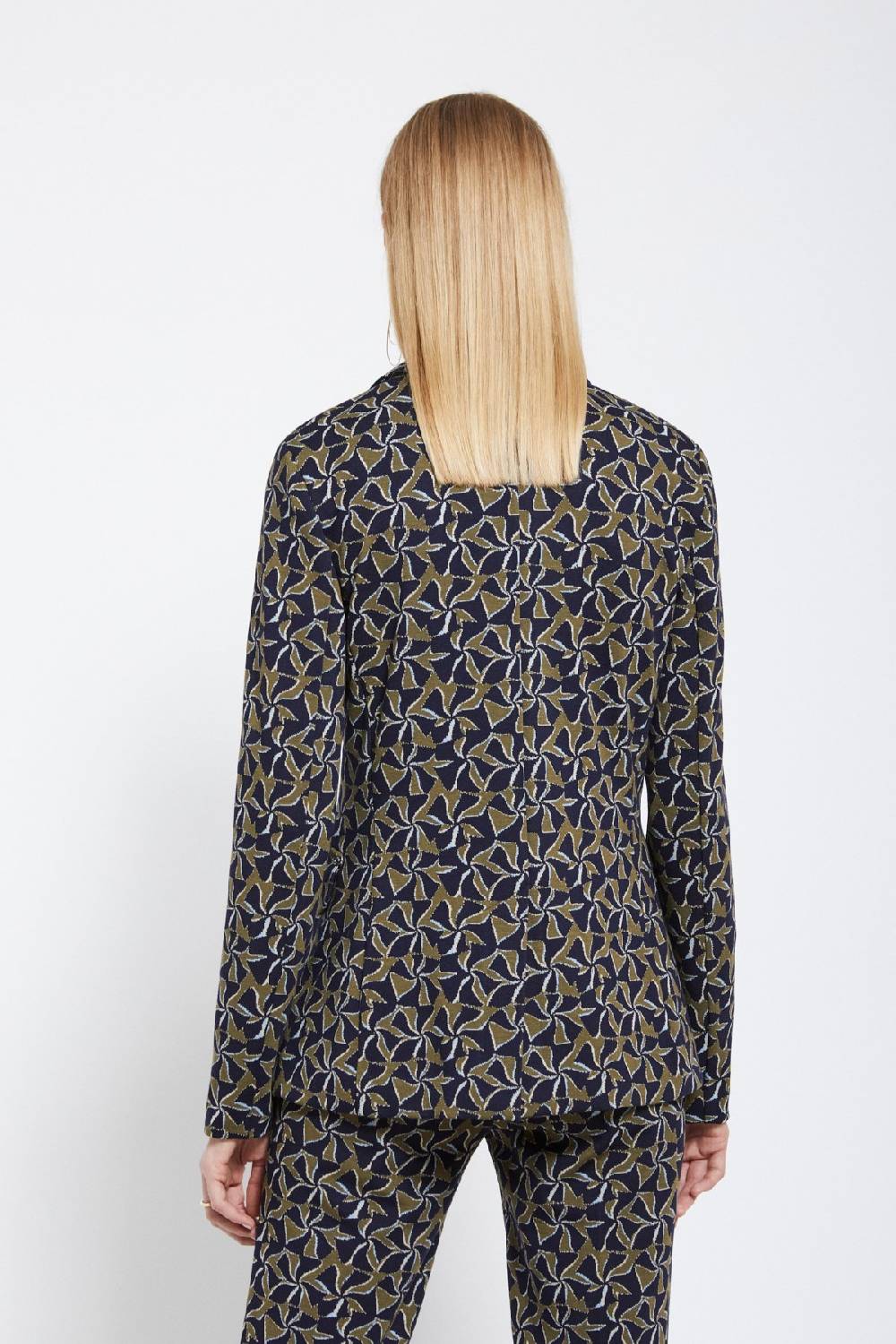 ottod'Ame Printed fit jacket Negozio