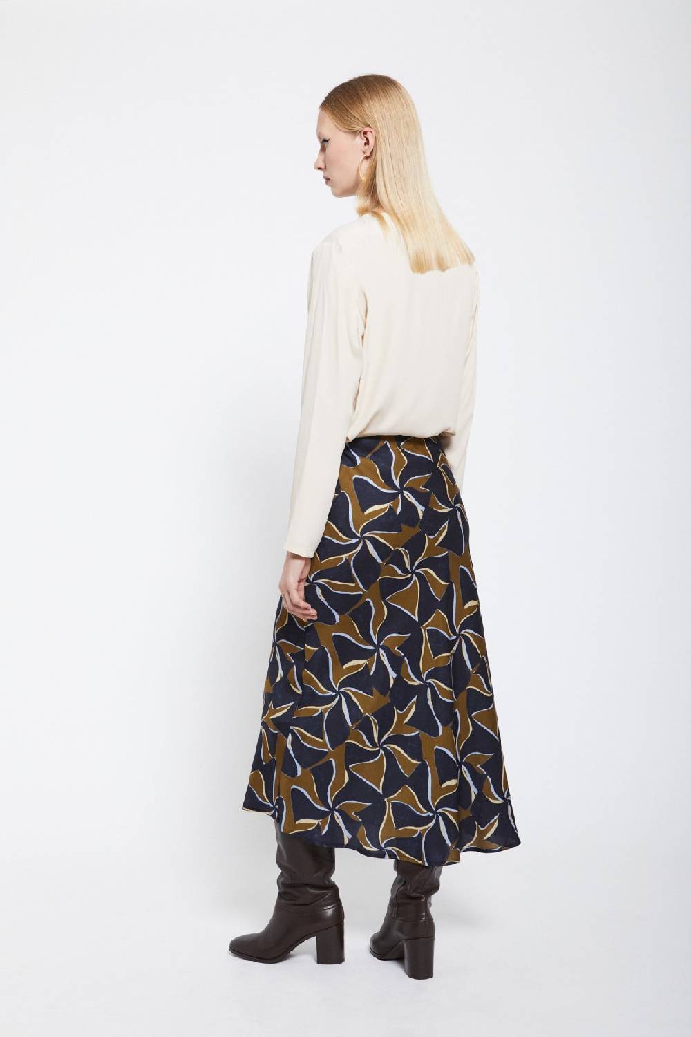ottod'Ame Viscose midi skirt Moda