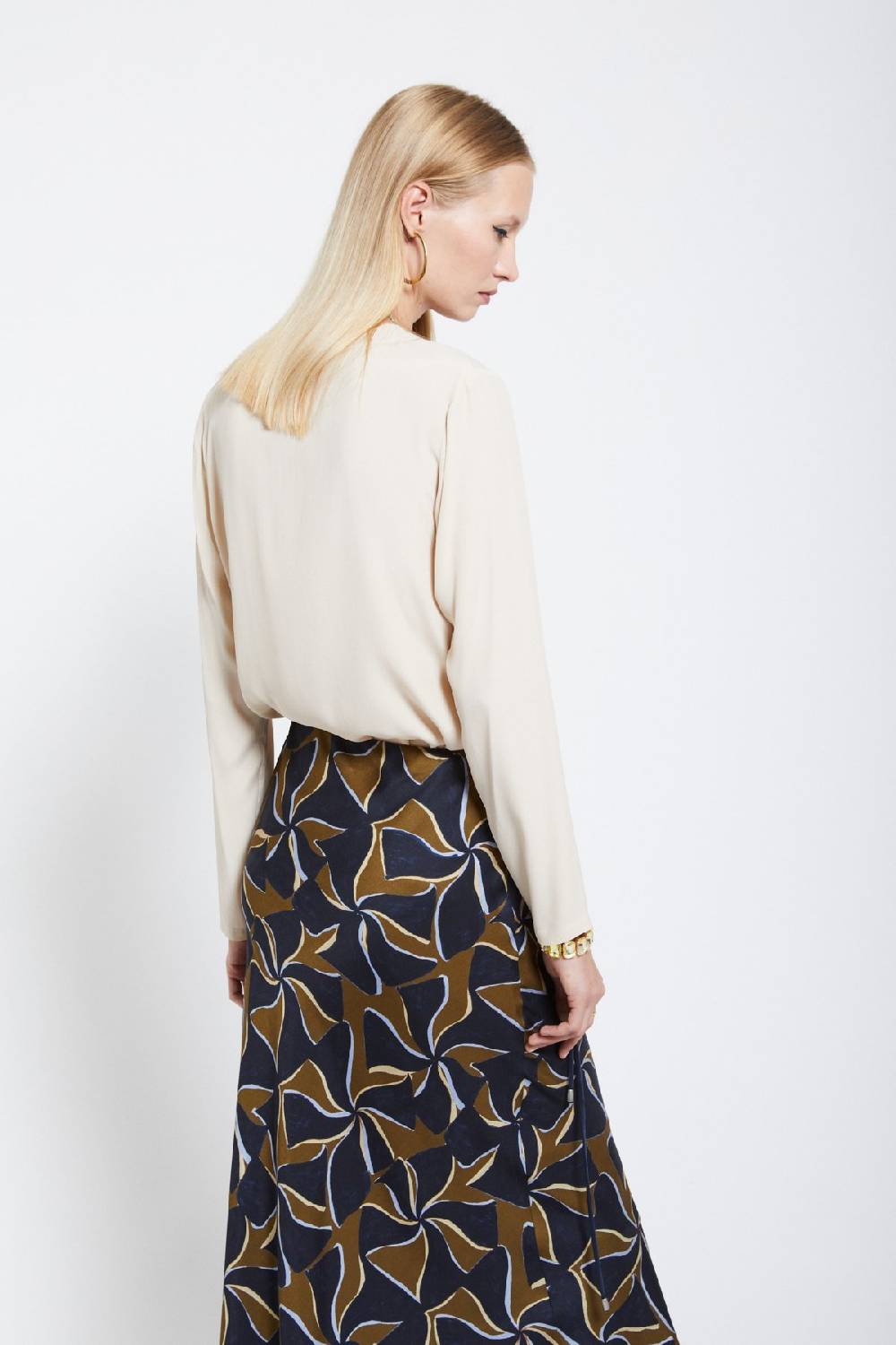 ottod'Ame Silk-blend blouse 2025