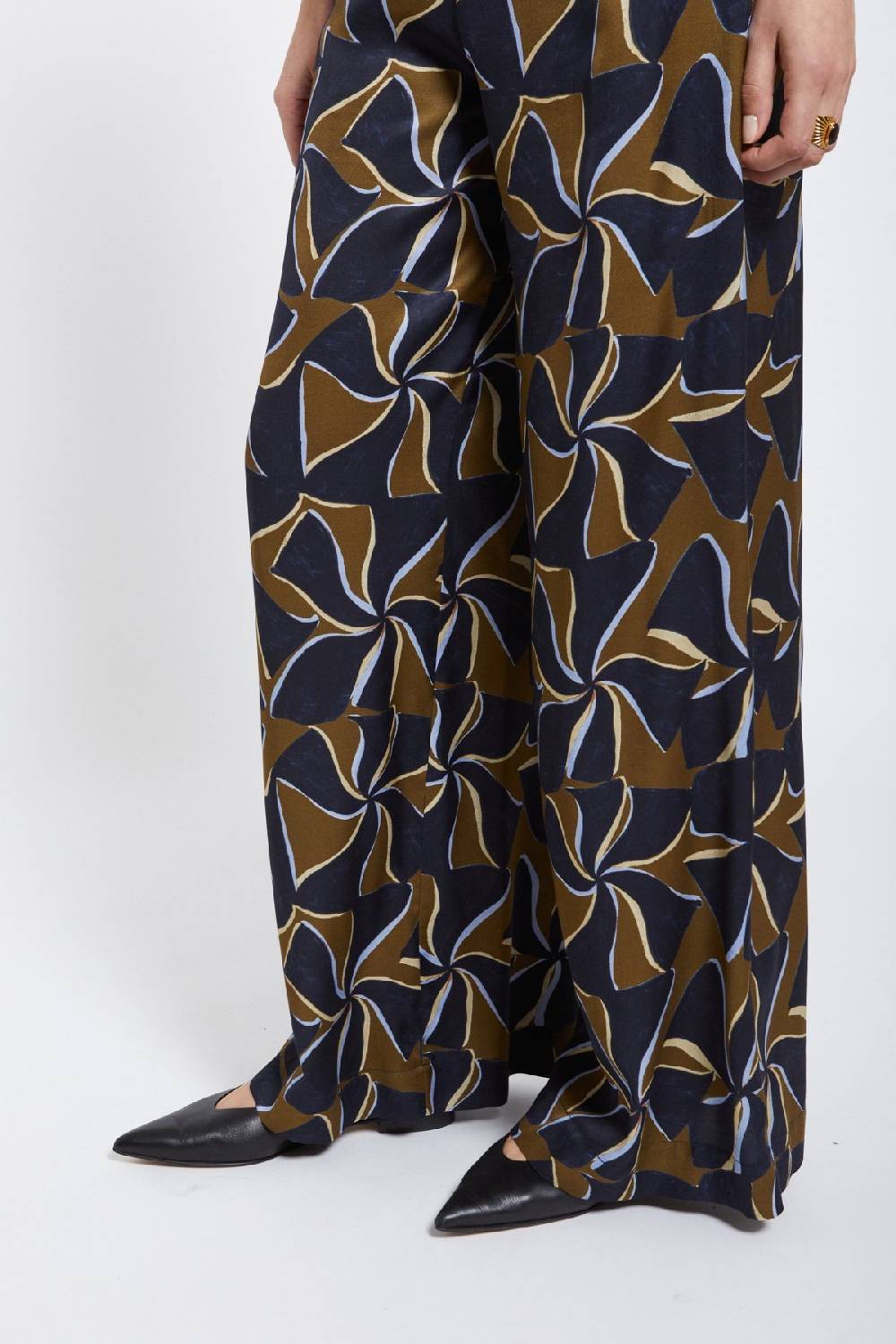 ottod'Ame Viscose palazzo trousers Italia