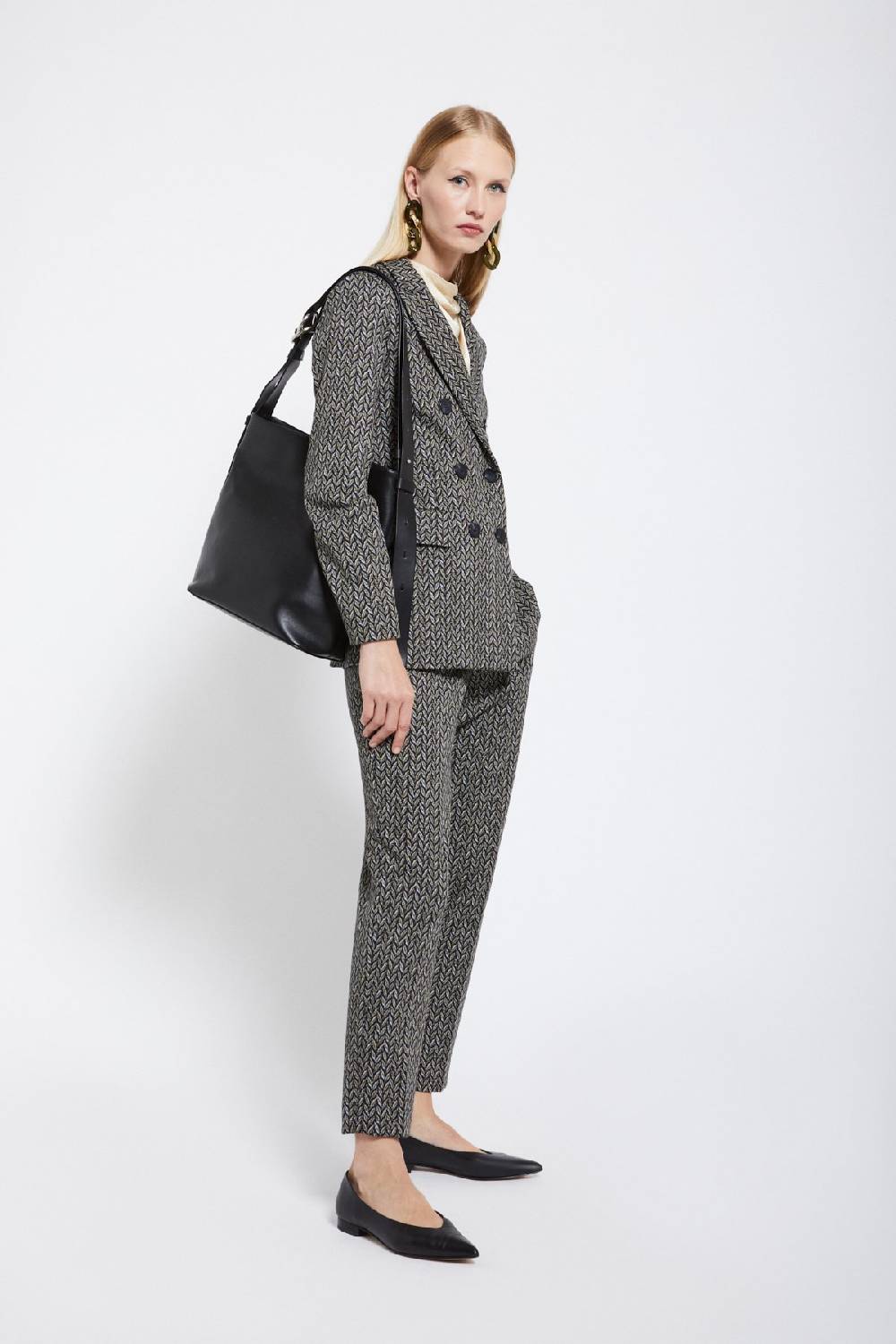 ottod'Ame Double-breasted jacket In Linea