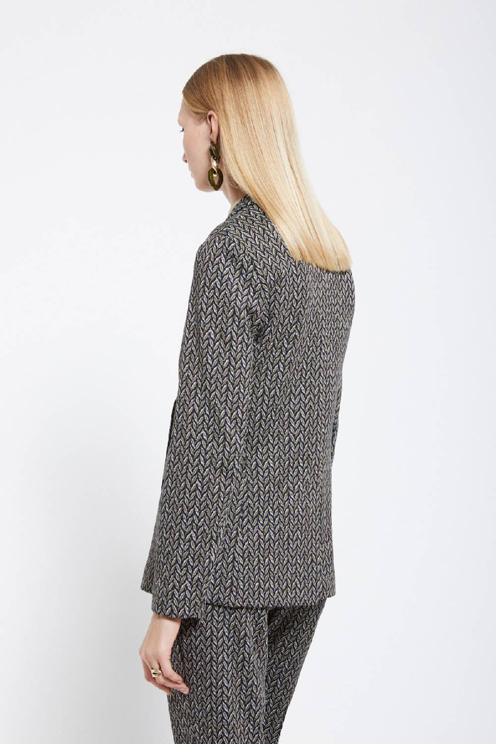 ottod'Ame Double-breasted jacket In Linea