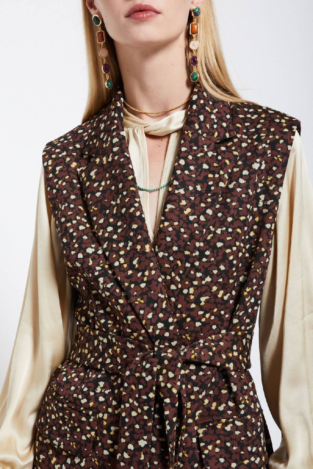 ottod'Ame Sleeveless blazer Spedizione Gratuita