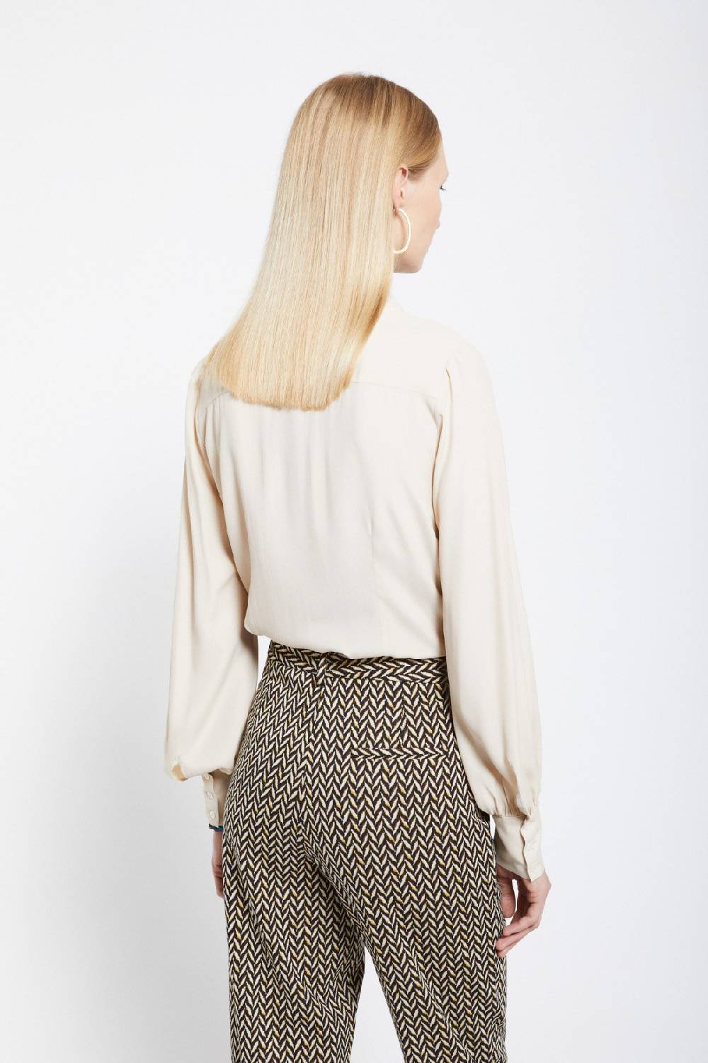 ottod'Ame Silk-blend shirt Pezzi Unici