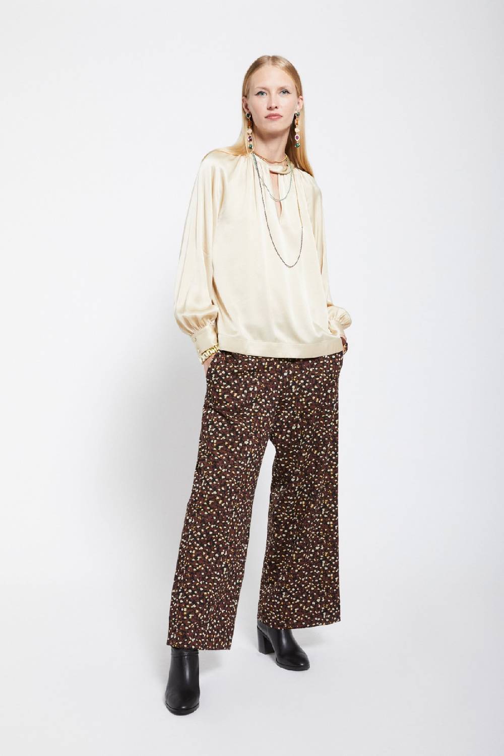 ottod'Ame Palazzo trousers Qualità Garantita