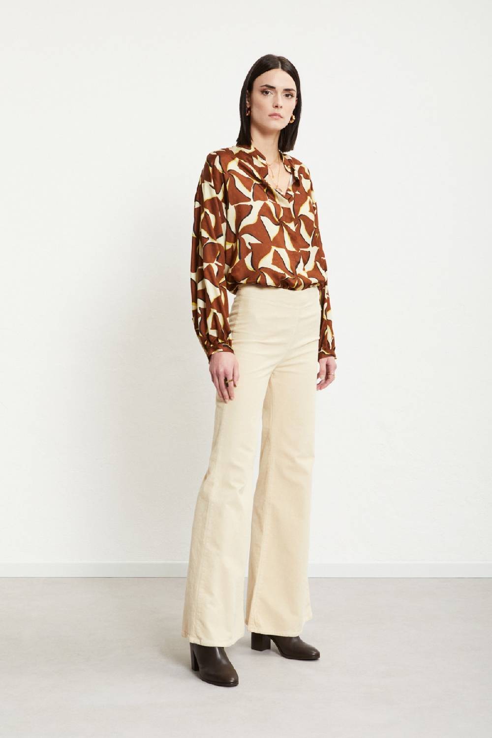 ottod'Ame Velvet flare trousers Acquista Ora