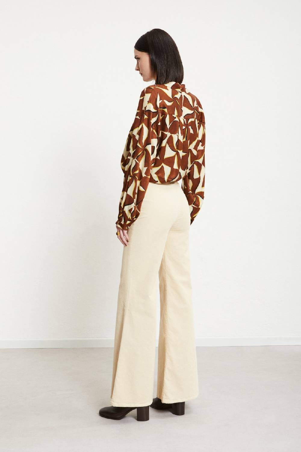 ottod'Ame Velvet flare trousers Acquista Ora