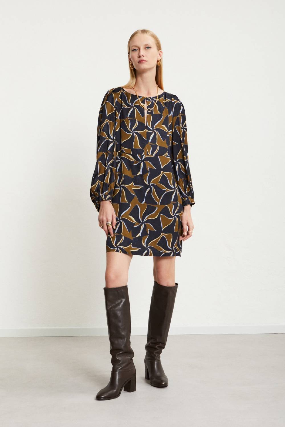 ottod'Ame Viscose short dress Consegna Veloce