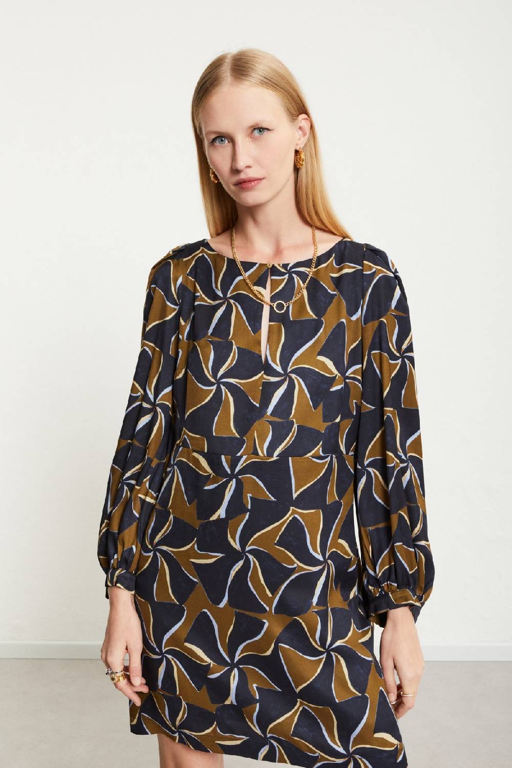 ottod'Ame Viscose short dress Consegna Veloce