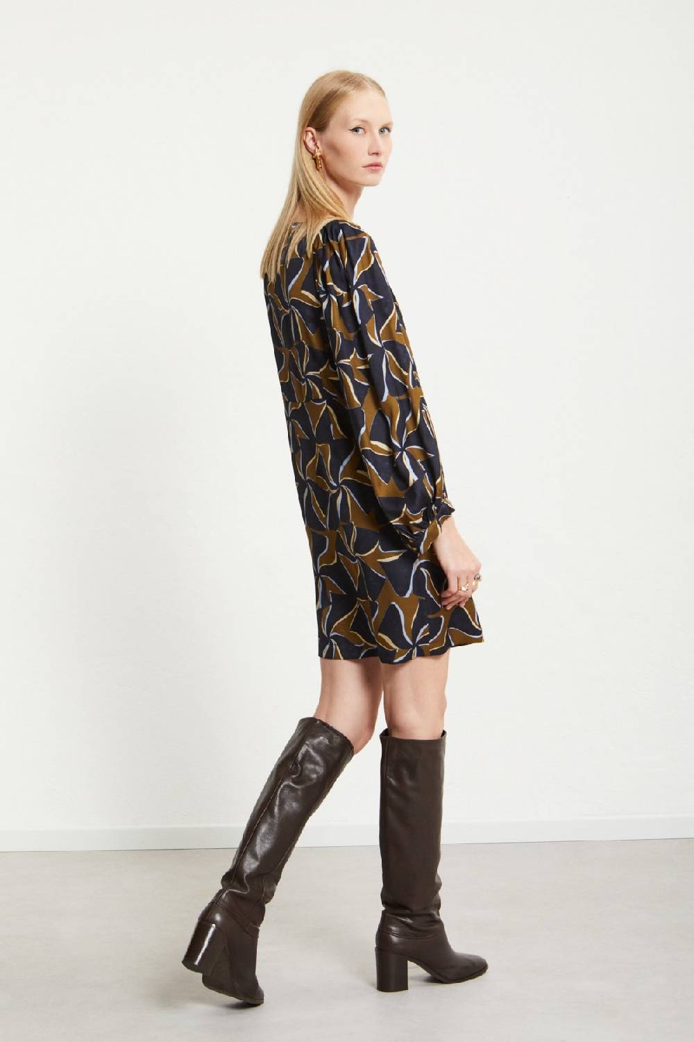 ottod'Ame Viscose short dress Consegna Veloce