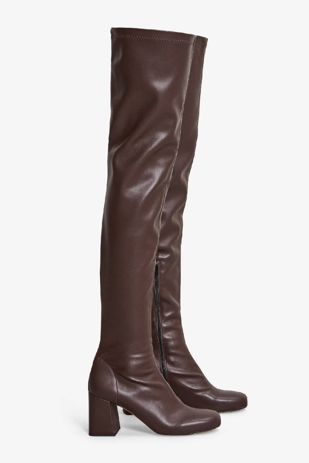 ottod'Ame Leather over-the-knee boots Affare Del Giorno
