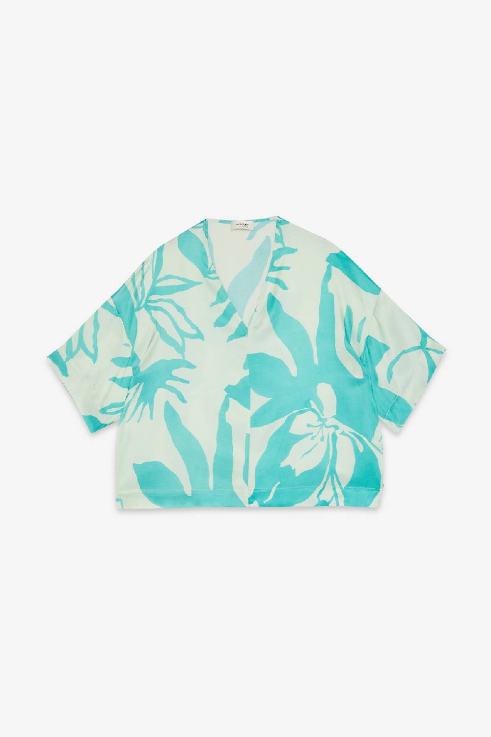ottod'Ame Printed viscose sweater Hotsell