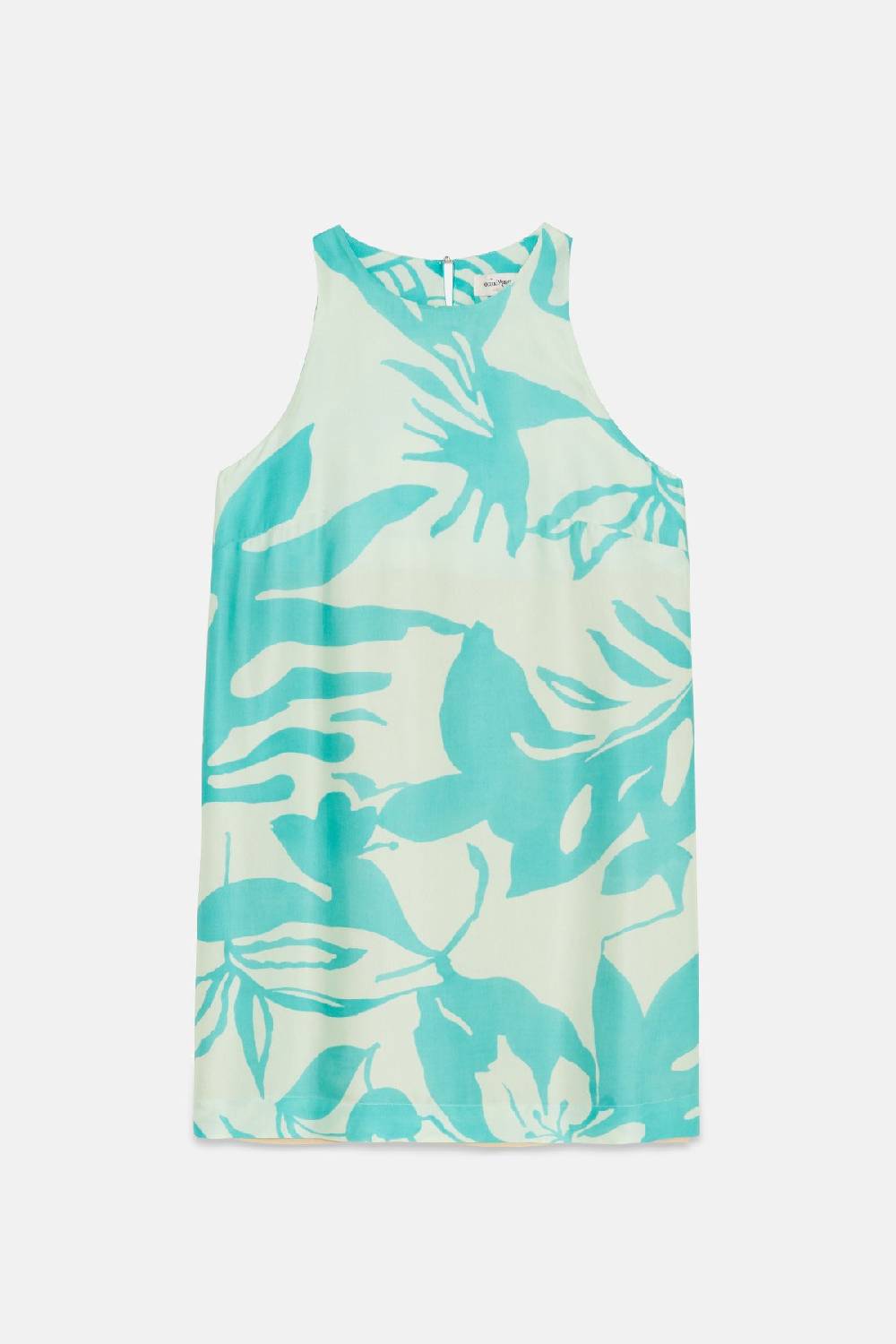 ottod'Ame Printed viscose short dress Vendita Calda