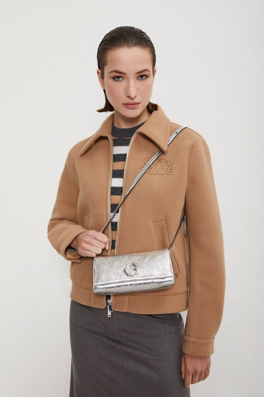 ottod'Ame Leather juicy bag Italy