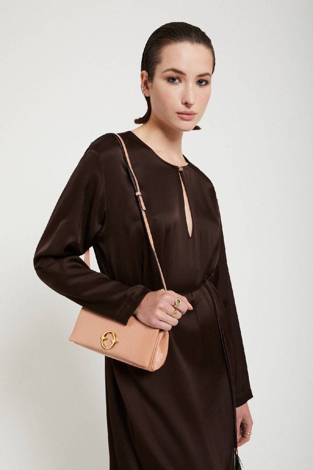 ottod'Ame Leather juicy bag Italia