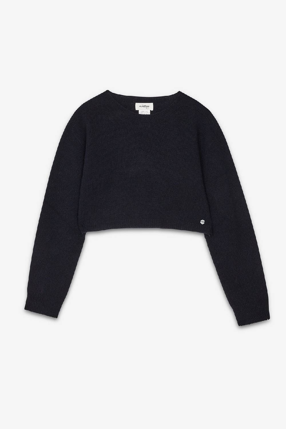 ottod'Ame Cashmire blend cropped sweater Qualità